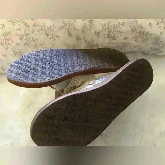 ROXY light crochet macramé sandals women size 11 Reg - Picture 6 of 6